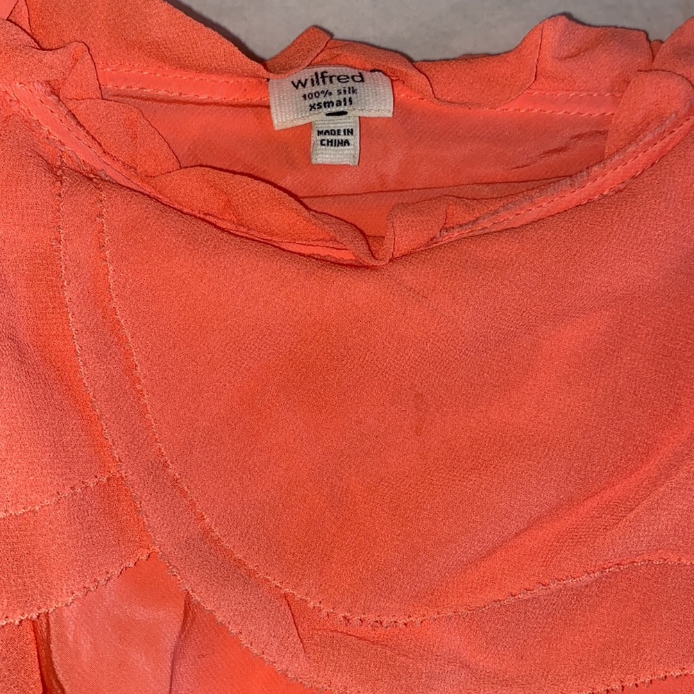 100% silk Wilfred dress - Picture 2 of 4